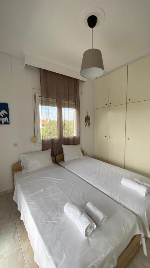 Amazing Sea View Loft, Afytos Apartment Bagian luar foto