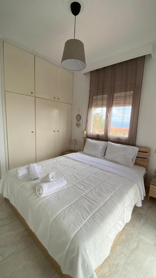 Amazing Sea View Loft, Afytos Apartment Bagian luar foto