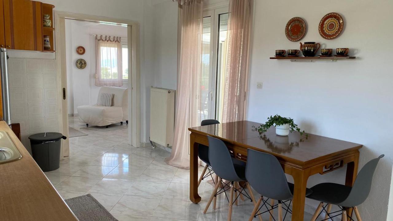 Amazing Sea View Loft, Afytos Apartment Bagian luar foto
