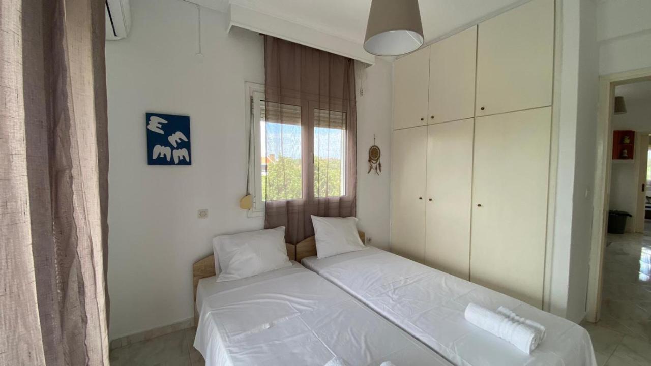 Amazing Sea View Loft, Afytos Apartment Bagian luar foto