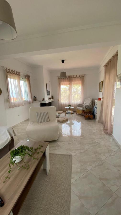 Amazing Sea View Loft, Afytos Apartment Bagian luar foto