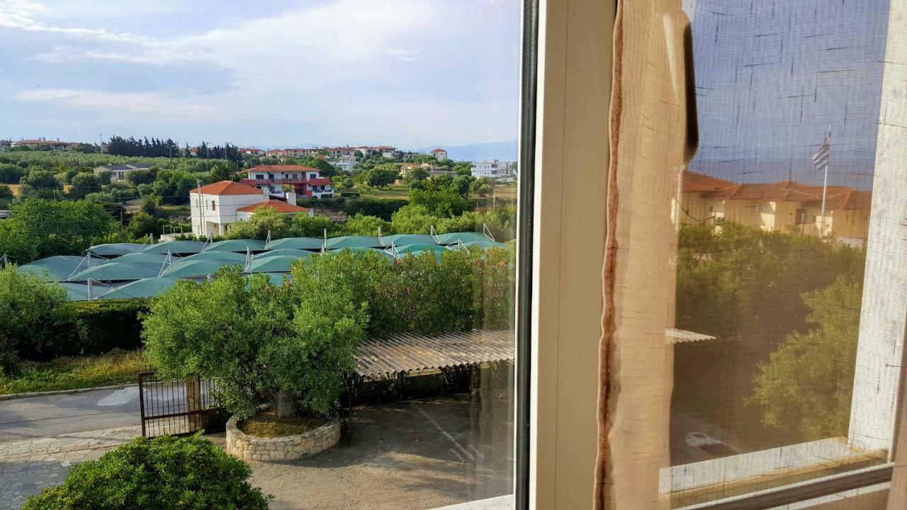 Amazing Sea View Loft, Afytos Apartment Bagian luar foto